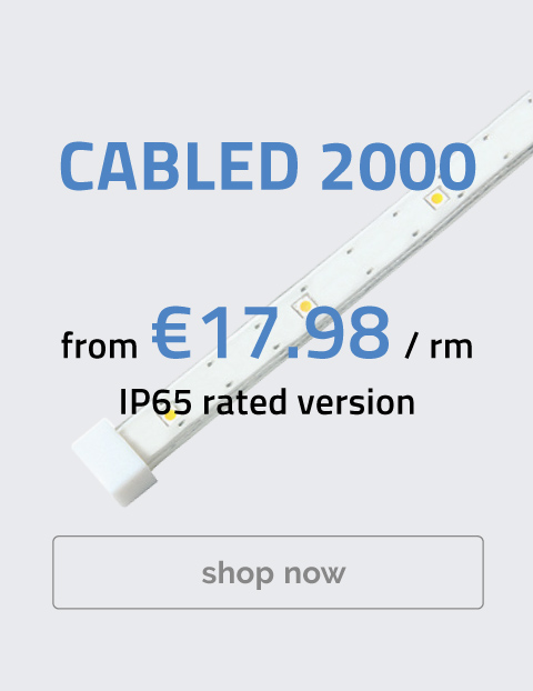 CabLED banner: CabLED 2000